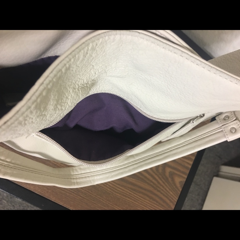 Stone & Co Off White Beigh Purse Bucket Bag - Picture 5 of 8